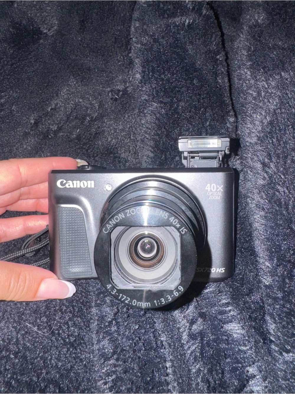 Canon Compact Digital Camera in Black and Silver